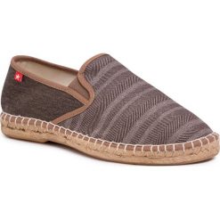Espadryle BIG STAR - FF174541 Brown. Pomarańczowe espadryle męskie BIG STAR, bez wzorów, z tworzywa sztucznego. Za 119,00 zł.