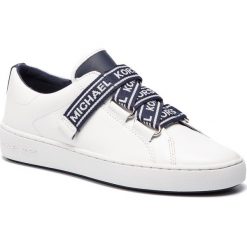 Sneakersy MICHAEL MICHAEL KORS - Casey Sneaker 43S9CSFS2L Opt/Admiral. Białe półbuty damskie MICHAEL Michael Kors, ze skóry ekologicznej. Za 649,00 zł.