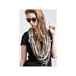 Apaszki damskie: Zamotka® BOHO Dzianinowy Naszyjnik Szal SILVER SHADE