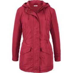 Parka przyjazna dla środowiska, z poliestru z recyklingu bonprix pomarańczowo-czerwony. Czerwone parki damskie bonprix, s, z materiału. Za 109,99 zł.