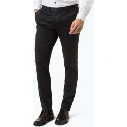 Finshley & Harding London - Męskie spodnie od garnituru modułowego – Hudson, niebieski. Niebieskie spodnie męskie marki Finshley & Harding London, s, w kratkę, eleganckie. Za 349,95 zł.