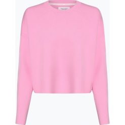 Marc O'Polo Denim - Sweter damski, różowy. Różowe swetry damskie Marc O'Polo DENIM, l, bez wzorów, z materiału, bez rękawów, bez kaptura. Za 439,95 zł.