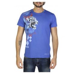 Versace Jeans Koszulka T-shirt B3GRB71H36598. Koszulki męskie Versace Jeans, m, bez wzorów, z jeansu, bez kołnierzyka. Za 460,00 zł.