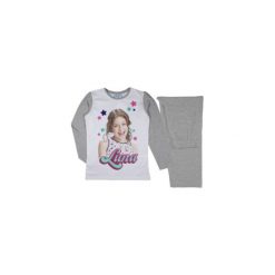 Piżama dziewczęca Soy Luna z printem. Szare bielizna dziewczęca TXM. Za 32,99 zł.