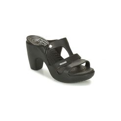 Klapki Crocs CYRPRUS. Czarne klapki damskie Crocs. W wyprzedaży za 175,20 zł.