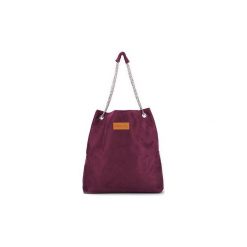 Torba worek Mili Chic MC5 burgund. Czerwone torebki klasyczne damskie marki Militu. Za 179,00 zł.