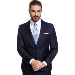 Marynarka DOMENICO GGSS900349. Marynarki garniturowe męskie Giacomo Conti, m, bez wzorów, z wełny, eleganckie. Za 1599,00 zł.