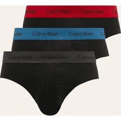 Calvin Klein Underwear - Slipy (3 pack). Czarne slipy męskie s, z elastanu. Za 169,90 zł.