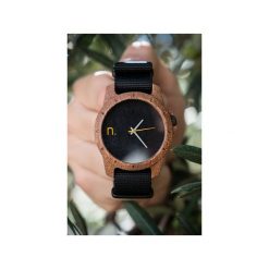 Drewniany zegarek SPORT 45 n075. Czarne zegarki męskie marki Neatbrand. Za 649,00 zł.