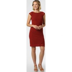 Comma - Sukienka damska, czerwony. Czerwone sukienki damskie comma, bez wzorów, z materiału, bez kołnierzyka, bez rękawów. Za 329,95 zł.