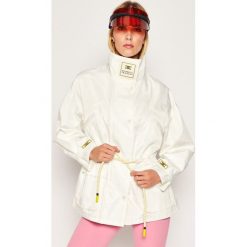 Parka Elisabetta Franchi GB-05Z-03E2-V339. Białe kurtki damskie Elisabetta Franchi, bez wzorów, z poliesteru, bez kaptura. Za 1799,00 zł.