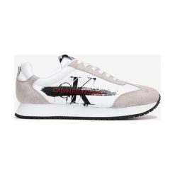 Calvin Klein Jeeney Tenisówki Biały. Białe trampki i tenisówki damskie Calvin Klein, bez wzorów, z jeansu, bez zapięcia. Za 450,95 zł.