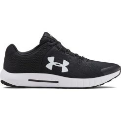 Under Armour Micro G® Pursuit BP Tenisówki Czarny. Czarne trampki męskie Under Armour, bez wzorów, z materiału, bez zapięcia. Za 257,95 zł.