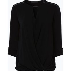 Esprit Collection - Damska koszulka z długim rękawem, czarny. Czarne bluzki damskie marki Esprit Collection, s, z kopertowym dekoltem. Za 89,95 zł.