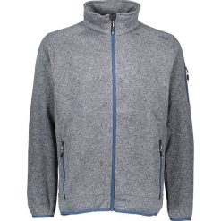 Kurtka polarowa w kolorze szarym. Szare bluzy męskie CMP Men, s, bez wzorów, z dzianiny, bez kaptura. W wyprzedaży za 109,95 zł.