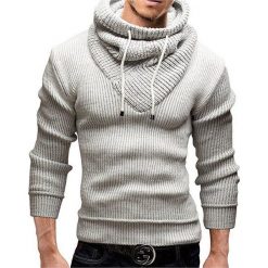 Męski sweter ABRAM ECRU. Swetry męskie Męski sweter ABRAM ECRU, xl, bez wzorów, bez kołnierzyka, bez kaptura. W wyprzedaży za 99,00 zł.