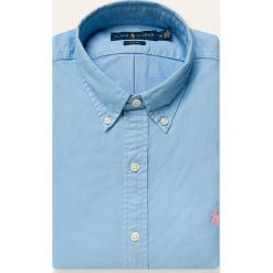 Polo Ralph Lauren - Koszula. Niebieskie koszule męskie Polo Ralph Lauren, s, bez wzorów, z bawełny, casualowe, polo, z długim rękawem. Za 469,90 zł.