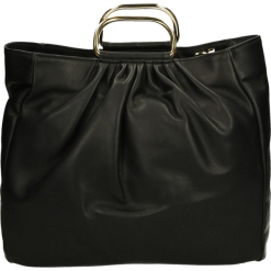 Torba - M444 SET NERO. Żółte torebki klasyczne damskie Venezia, ze skóry. Za 299,00 zł.