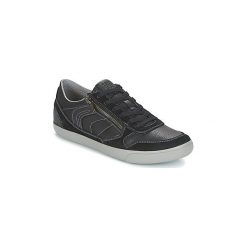 Buty Geox U BOX C. Czarne trampki męskie Geox, bez wzorów, bez zapięcia. Za 307,30 zł.