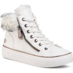 Sneakersy DOCKERS - 42BM325-610500 White. Białe półbuty damskie DOCKERS, ze skóry ekologicznej. Za 259,00 zł.
