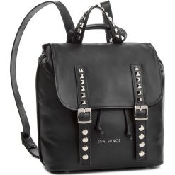 Plecak EVA MINGE - Carrizo 4O 18NN1372667EF 101. Czarne plecaki damskie Eva Minge, bez wzorów, ze skóry, eleganckie, bez dodatków. W wyprzedaży za 389,00 zł.