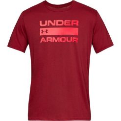 Under Armour Team Issue Wordmark SS Tee 1329582-651. Czerwone t-shirty męskie m, z bawełny. W wyprzedaży za 89,99 zł.