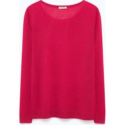 Sweter "Spikiboo" w kolorze różowym. Różowe swetry damskie American Vintage, s, bez wzorów, z wełny, bez rękawów, bez kaptura. W wyprzedaży za 129,95 zł.