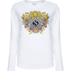 Bluza Silvian Heach Barad CVP19181FE. Białe bluzy damskie Silvian Heach, xxs, bez wzorów, bez rękawów, bez kaptura. W wyprzedaży za 189,00 zł.
