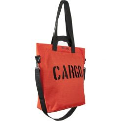 Cargo - Torebka by Owee 20 L. Czarne torebki klasyczne damskie marki Cargo, w paski, z tkaniny, na ramię, duże. W wyprzedaży za 199,90 zł.