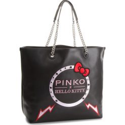 Torebki klasyczne damskie: Torebka PINKO – Hello Kitty Ribbon Maxi Shopping PE18 PLTT 1P214M Y4KD Black Z99