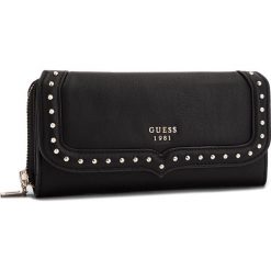 Duży Portfel Damski GUESS - SWVG71 05620 BLA. Czarne portfele damskie marki Guess, ze skóry ekologicznej. Za 279,00 zł.