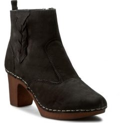 Buty zimowe damskie: Botki MANITU – 961578 Schwarz 1