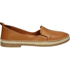 Mokasyny damskie: Mokasyny – 383702 TAN