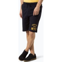 Calvin Klein Jeans - Spodnie dresowe męskie, niebieski. Niebieskie spodnie męskie Calvin Klein Jeans, m, bez wzorów, z jeansu. Za 299,95 zł.