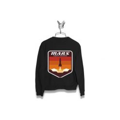 Bluza Mars Space Mission Damska. Czarne bluzy damskie marki Failfake, xs, bez wzorów, bez rękawów, bez kaptura. Za 160,00 zł.
