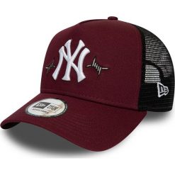 New Era - Czapka. Różowe czapki męskie New Era, z aplikacjami, z bawełny. Za 129,90 zł.