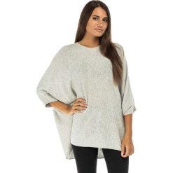 Swetry damskie: Sweter w kolorze jasnoszarym
