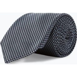BOSS - Krawat jedwabny męski – Tie 7,5 cm, niebieski. Szare krawaty męskie marki Top Secret, eleganckie. Za 299,95 zł.