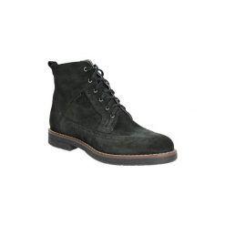 Botki Nessi BOTKI 861/N. Czarne botki damskie marki Nessi, z materiału, na obcasie. Za 239,99 zł.