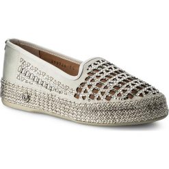 Espadryle BALDININI - 899926XBUCK909090KXX Buck Bianco. Szare espadryle damskie marki Baldinini, z materiału, na płaskiej podeszwie. W wyprzedaży za 809,00 zł.