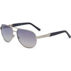 Guess Jeans - Okulary GF5031. Szare okulary przeciwsłoneczne męskie Guess Jeans, z jeansu. Za 499,90 zł.