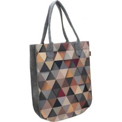 Badura® pojemna torebka damska shopperka filcowa. Torebki klasyczne damskie Badura, bez wzorów, z tkaniny, na ramię, bez dodatków. Za 179,90 zł.