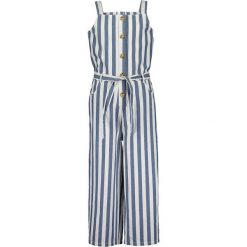 Blue Seven - Kombinezon dziecięcy 140-176 cm. Niebieskie kombinezony dziewczęce Blue Seven, bez wzorów, z bawełny, bez rękawów. Za 179,90 zł.