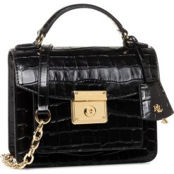 Torebka LAUREN RALPH LAUREN - Beckett 431795117001 Black. Czarne torebki klasyczne damskie Lauren Ralph Lauren, bez wzorów, ze skóry, wizytowe, bez dodatków. Za 1349,00 zł.