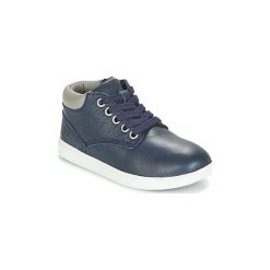 Buty Dziecko Timberland GROVETON. Niebieskie trampki dziewczęce Timberland, bez wzorów, bez zapięcia. Za 279,20 zł.