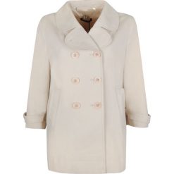 Twinset Płaszcz. Kurtki damskie Twin Set, w paski, z tkaniny, bez kaptura. Za 549,00 zł.