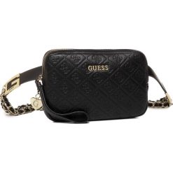 Saszetka nerka GUESS - Not Coordinated Belts BW7362 P0325 BLA. Czarne nerki damskie Guess, z aplikacjami, ze skóry ekologicznej, bez dodatków. Za 429,00 zł.