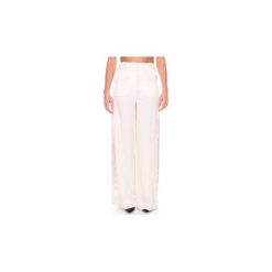 Spodnie z lejącego materiału Lanvin RWTR501S3728. Brązowe spodnie damskie Lanvin, s. Za 1572,08 zł.