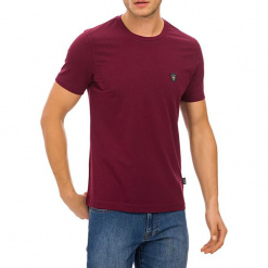 T-shirt w kolorze bordowym. Czerwone t-shirty męskie GALVANNI, m, z okrągłym kołnierzem. W wyprzedaży za 84,95 zł.
