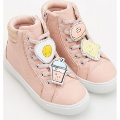 Buty sportowe dziewczęce: Sportowe buty za kostkę – Różowy